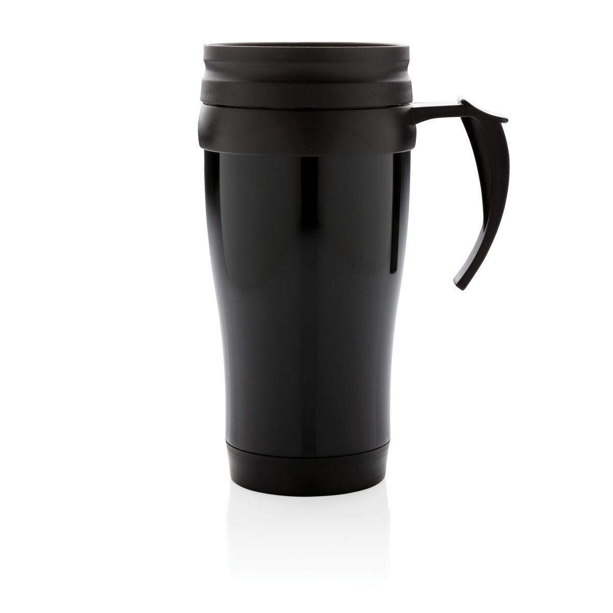 Термос чаша HD MUG со рачка, 350ml, црна - Thumbnail Image 1