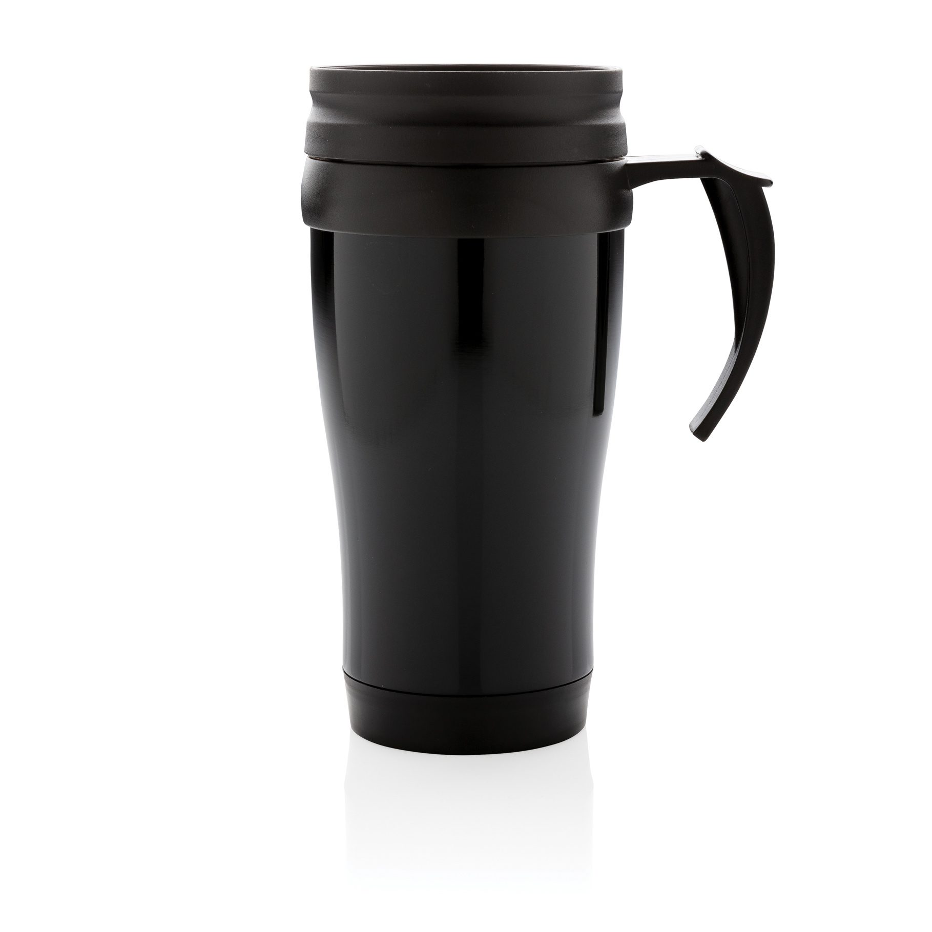 Термос чаша HD MUG со рачка, 350ml, црна - Image 1