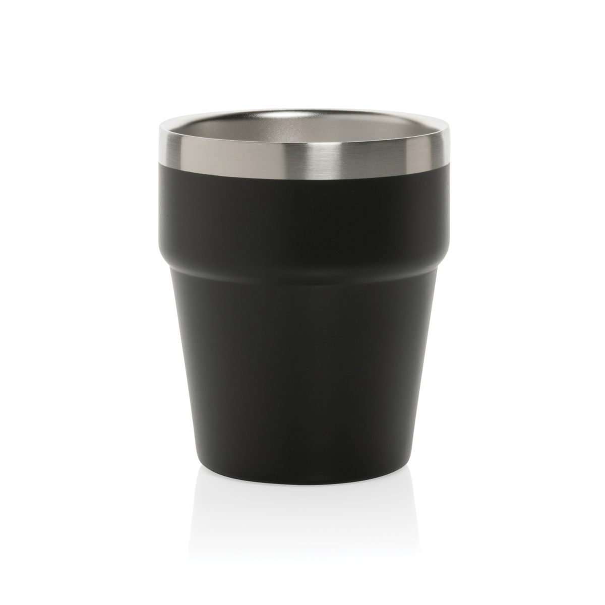 Чаша CLARK метална 300ml, црна - Thumbnail Image 1